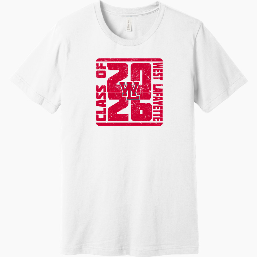 West Lafayette Jr-Sr High School Red Devils Online Store BELLA+CANVAS Unisex Jersey Short Sleeve Tee