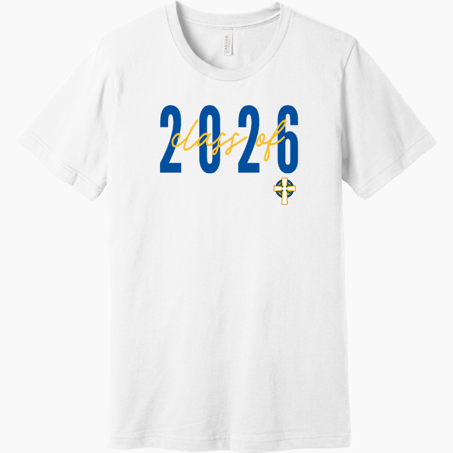 PRINCE OF PEACE IRISH <span class="pdp-name-mascot">PRINCE OF PEACE PREP IRISH</span> BELLA+CANVAS Unisex Jersey Short Sleeve Tee