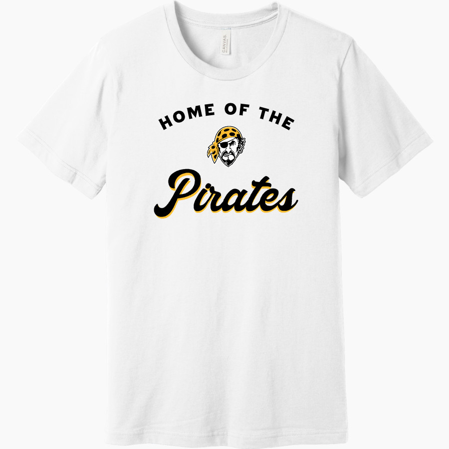 PERQUIMANS COUNTY HIGH SCHOOL PIRATES <span class="pdp-name-mascot">PERQUIMANS COUNTY PIRATES</span> BELLA+CANVAS Unisex Jersey Short Sleeve Tee