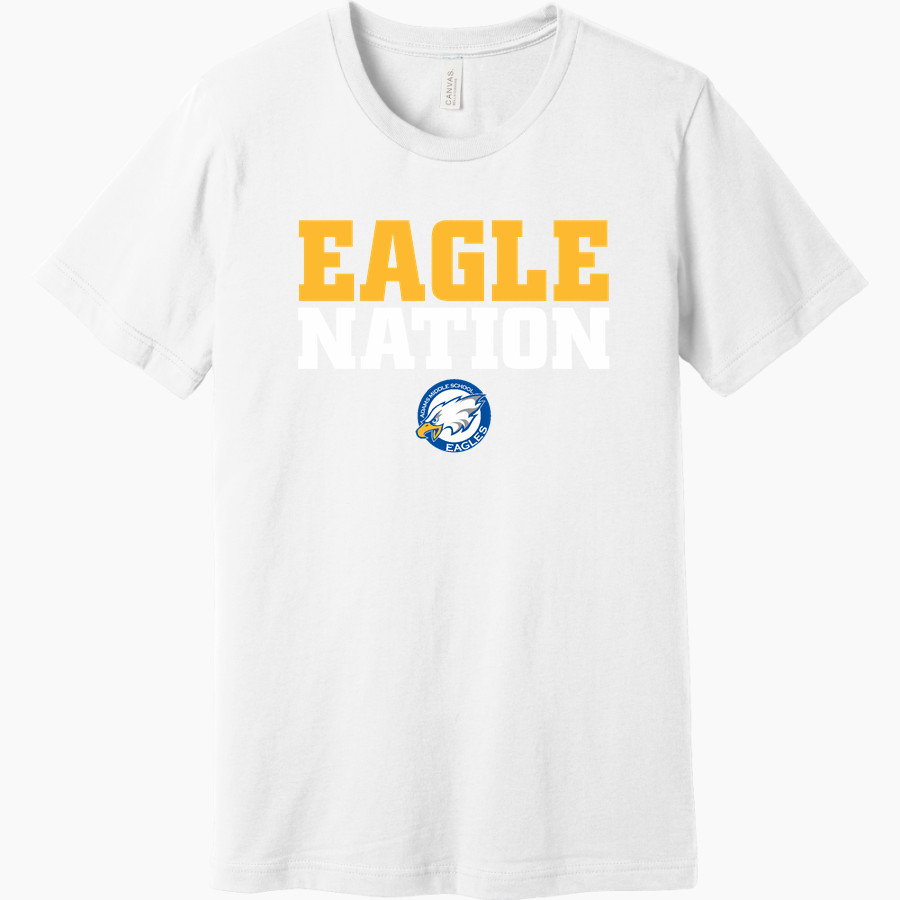 Adams Eagles <span class="pdp-name-mascot">Adams Eagles</span> BELLA+CANVAS Unisex Jersey Short Sleeve Tee