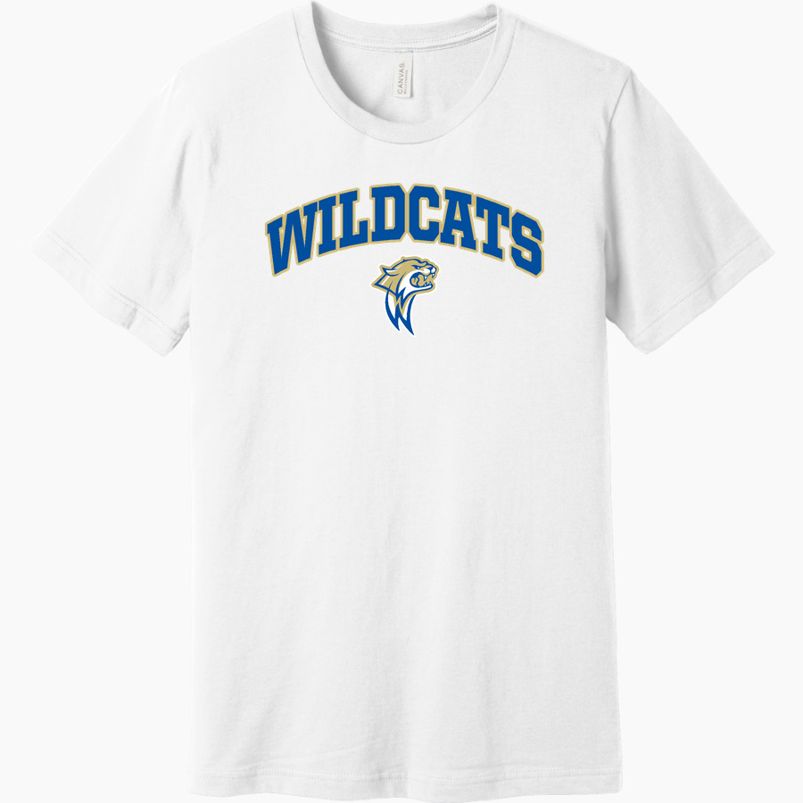 WATERFORD HIGH SCHOOL WILDCATS <span class="pdp-name-mascot">WATERFORD WILDCATS</span> BELLA+CANVAS Unisex Jersey Short Sleeve Tee