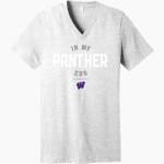 Woodlawn Panthers Bella+Canvas Unisex Jersey Short Sleeve V-Neck Tee Front Thumbnail