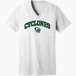 SCTCC Cyclones Online Apparel Store <span class="pdp-name-mascot">St Cloud Cyclones</span> Bella+Canvas Unisex Jersey Short Sleeve V-Neck Tee Front Thumbnail