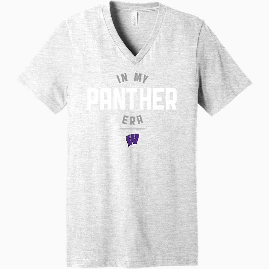 Woodlawn Panthers Bella+Canvas Unisex Jersey Short Sleeve V-Neck Tee