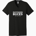 Dutchess BOCES <span class="pdp-name-mascot">Dutchess County BOCES</span> Bella+Canvas Unisex Jersey Short Sleeve V-Neck Tee Front Thumbnail