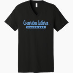 Cornerstone Lutheran Guardians <span class="pdp-name-mascot">Cornerstone Lutheran Guardians</span> Bella+Canvas Unisex Jersey Short Sleeve V-Neck Tee Front Thumbnail