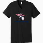 AUSTIN METRO BASEBALL LEAGUE <span class="pdp-name-mascot">AUSTIN METRO BASEBALL LEAGUE</span> Bella+Canvas Unisex Jersey Short Sleeve V-Neck Tee Front Thumbnail