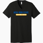 New York State Athletic Trainers' Association Bella+Canvas Unisex Jersey Short Sleeve V-Neck Tee Front Thumbnail