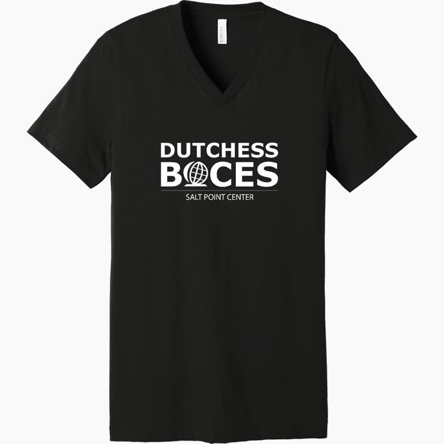 Dutchess BOCES <span class="pdp-name-mascot">Dutchess County BOCES</span> Bella+Canvas Unisex Jersey Short Sleeve V-Neck Tee
