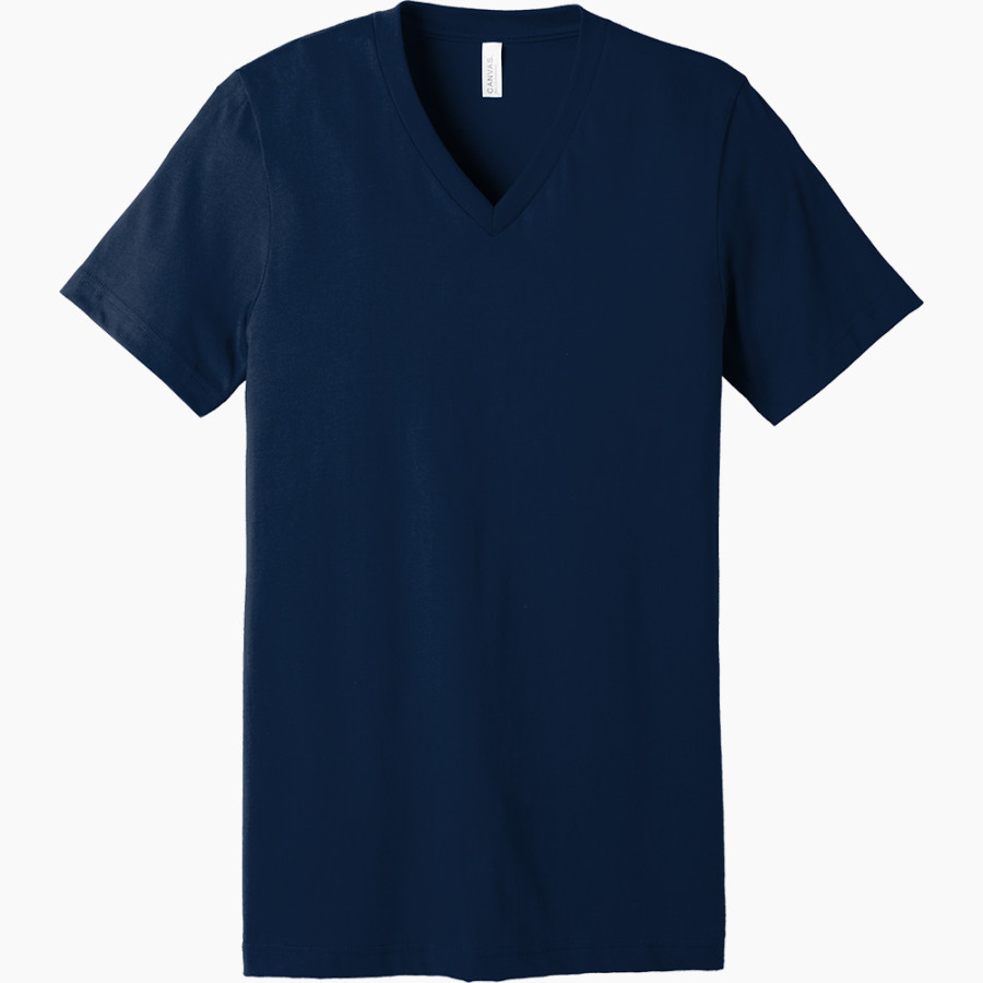 Mark Twain Dual Language Academy Lobos Bella+Canvas Unisex Jersey Short Sleeve V-Neck Tee