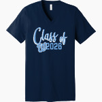 WESTLAKE HIGH SCHOOL THUNDER Bella+Canvas Unisex Jersey Short Sleeve V-Neck Tee Front Thumbnail