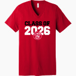 LITCHFIELD HIGH SCHOOL TERRIERS <span class="pdp-name-mascot">LITCHFIELD TERRIERS</span> Bella+Canvas Unisex Jersey Short Sleeve V-Neck Tee Front Thumbnail