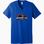 Milwaukee Area Technical College Stormers <span class="pdp-name-mascot">Milwaukee Area Technical College Stormers</span> Bella+Canvas Unisex Jersey Short Sleeve V-Neck Tee Front Thumbnail