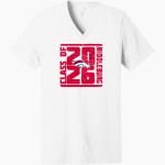 MIDDLEBURG HIGH SCHOOL BRONCOS Bella+Canvas Unisex Jersey Short Sleeve V-Neck Tee Front Thumbnail