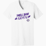 Shell Bank Brigade <span class="pdp-name-mascot">Shell Bank P771K@014 Labradors</span> Bella+Canvas Unisex Jersey Short Sleeve V-Neck Tee Front Thumbnail