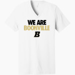 Boonville Pioneers <span class="pdp-name-mascot">Boonville Pioneers</span> Bella+Canvas Unisex Jersey Short Sleeve V-Neck Tee Front Thumbnail