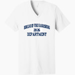 Bureau Of Fire Harrisburg Department <span class="pdp-name-mascot">Bureau Of Fire Harrisburg Department</span> Bella+Canvas Unisex Jersey Short Sleeve V-Neck Tee Front Thumbnail