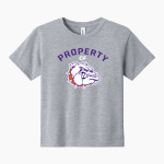 BEMENT MIDDLE SCHOOL BULLDOGS BELLA+CANVAS Youth 6-Ounce Heavyweight Tee Front Thumbnail