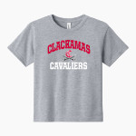Clackamas Cavaliers BELLA+CANVAS Youth 6-Ounce Heavyweight Tee Front Thumbnail