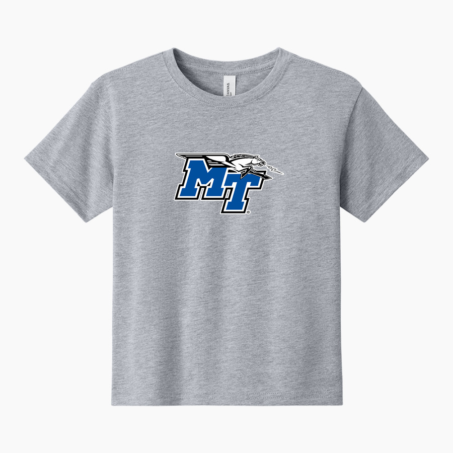 MTSU Blue Raiders BELLA+CANVAS Youth 6-Ounce Heavyweight Tee