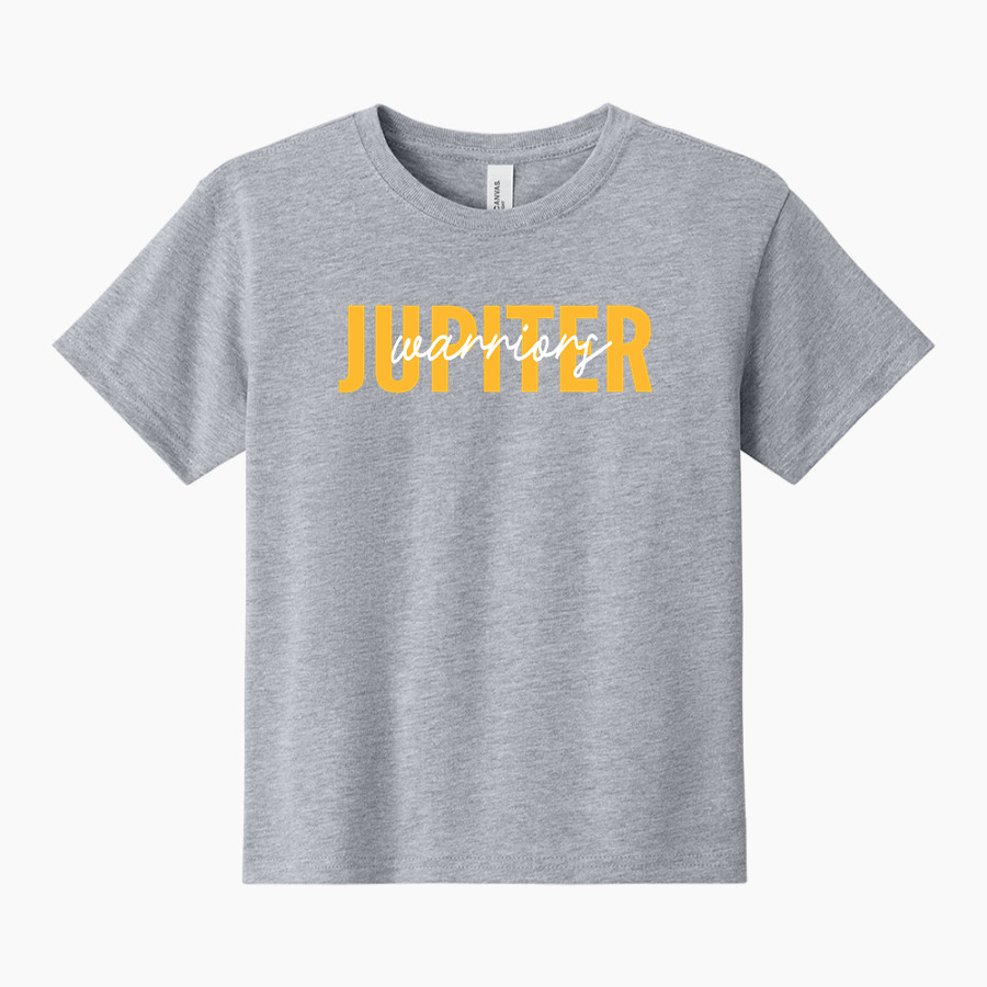 JUPITER HIGH SCHOOL WARRIORS <span class="pdp-name-mascot">JUPITER WARRIORS</span> BELLA+CANVAS Youth 6-Ounce Heavyweight Tee