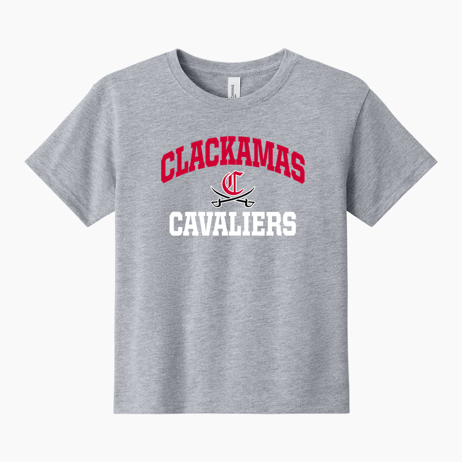 Clackamas Cavaliers BELLA+CANVAS Youth 6-Ounce Heavyweight Tee