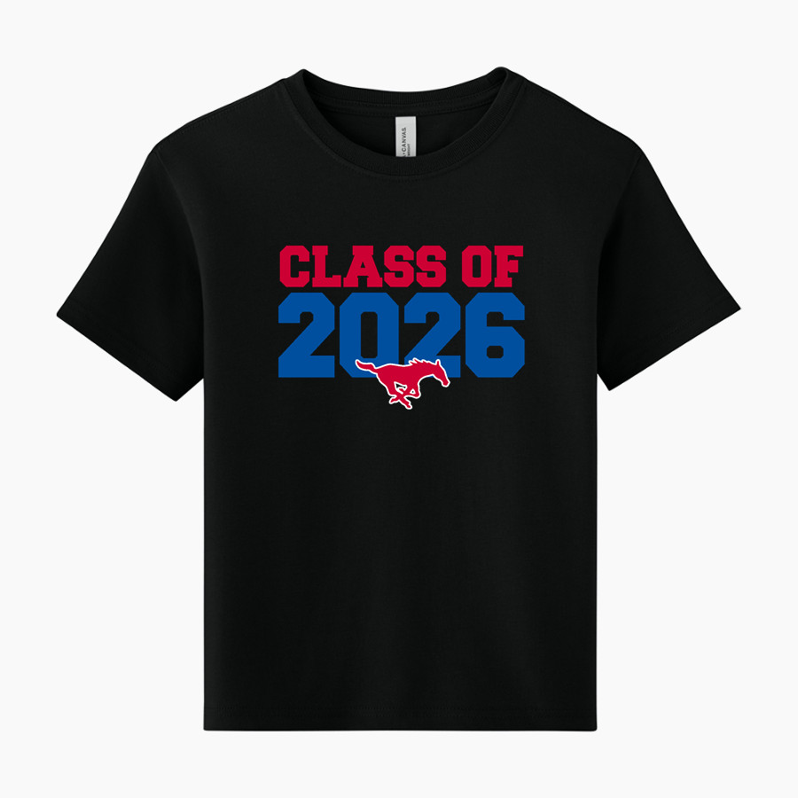 ARKOMA HIGH SCHOOL MUSTANGS <span class="pdp-name-mascot">ARKOMA MUSTANGS</span> BELLA+CANVAS Youth 6-Ounce Heavyweight Tee
