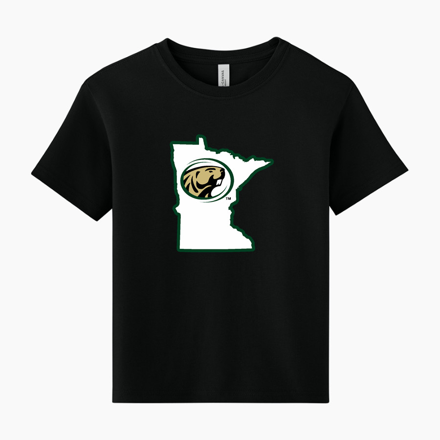 Bemidji State Athletics <span class="pdp-name-mascot">Bemidji State Beavers</span> BELLA+CANVAS Youth 6-Ounce Heavyweight Tee