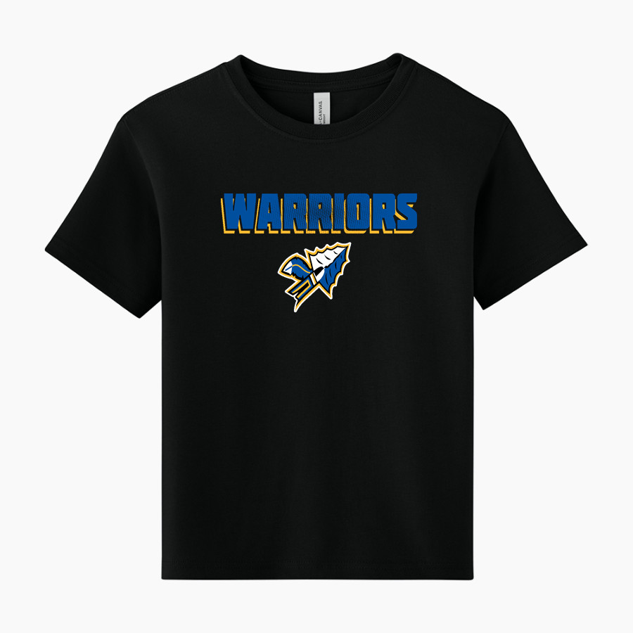 CRETE-MONEE HIGH SCHOOL WARRIORS <span class="pdp-name-mascot">CRETE - MONEE WARRIORS</span> BELLA+CANVAS Youth 6-Ounce Heavyweight Tee
