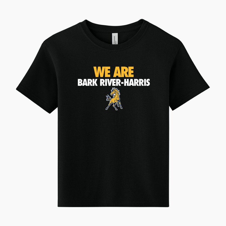 Bark River-Harris Broncos <span class="pdp-name-mascot">Bark-River Harris High School Broncos</span> BELLA+CANVAS Youth 6-Ounce Heavyweight Tee