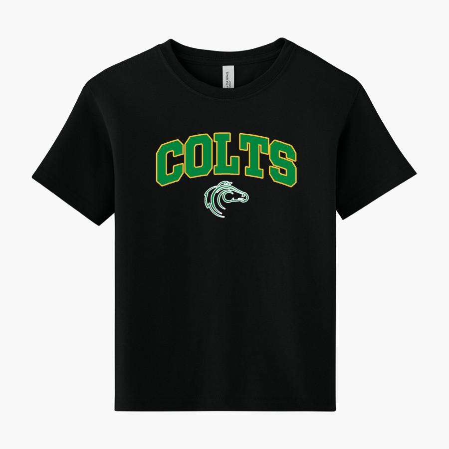 COLSTRIP HIGH SCHOOL COLTS <span class="pdp-name-mascot">COLSTRIP COLTS/FILLIES</span> BELLA+CANVAS Youth 6-Ounce Heavyweight Tee