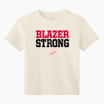 LINDHURST HIGH SCHOOL BLAZERS <span class="pdp-name-mascot">LINDHURST BLAZERS</span> BELLA+CANVAS Youth 6-Ounce Heavyweight Tee Front Thumbnail