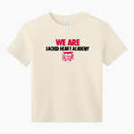 Sacred Heart Academy Sharks <span class="pdp-name-mascot">Sacred Heart Academy Sharks</span> BELLA+CANVAS Youth 6-Ounce Heavyweight Tee Front Thumbnail