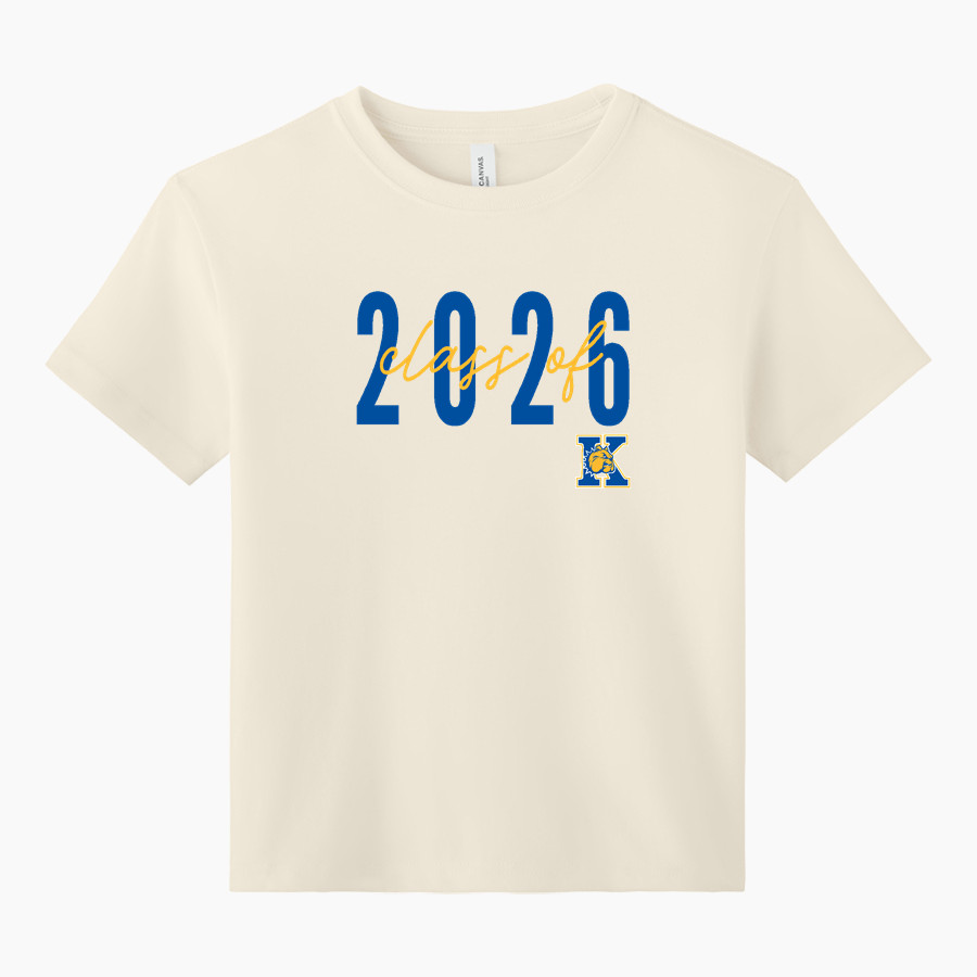MONSIGNOR KELLY CATHOLIC HIGH SCHOOL BULLDOGS <span class="pdp-name-mascot">MONSIGNOR KELLY BULLDOGS</span> BELLA+CANVAS Youth 6-Ounce Heavyweight Tee