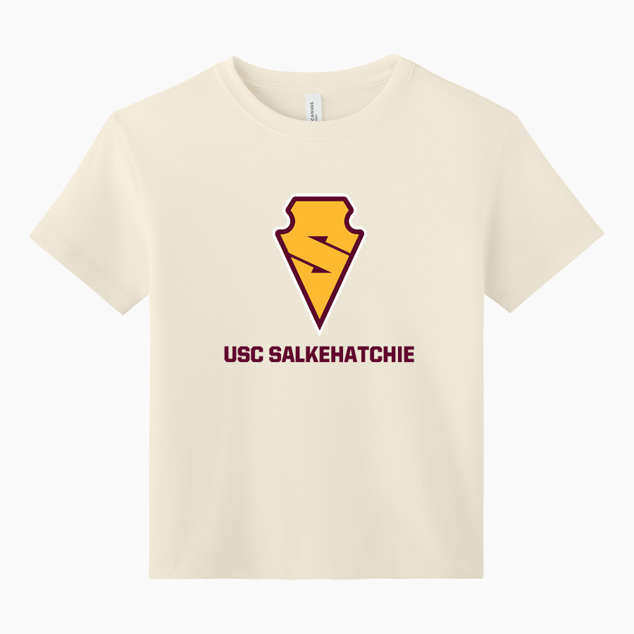USC SALKEHATCHIE Indians BELLA+CANVAS Youth 6-Ounce Heavyweight Tee