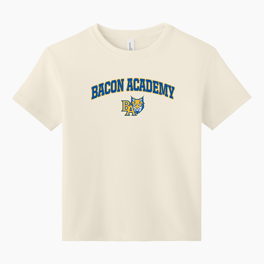 BACON ACADEMY BOBCATS BELLA+CANVAS Youth 6-Ounce Heavyweight Tee