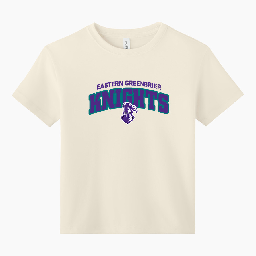 Eastern Greenbrier Knights <span class="pdp-name-mascot">Eastern Greenbrier Knights</span> BELLA+CANVAS Youth 6-Ounce Heavyweight Tee