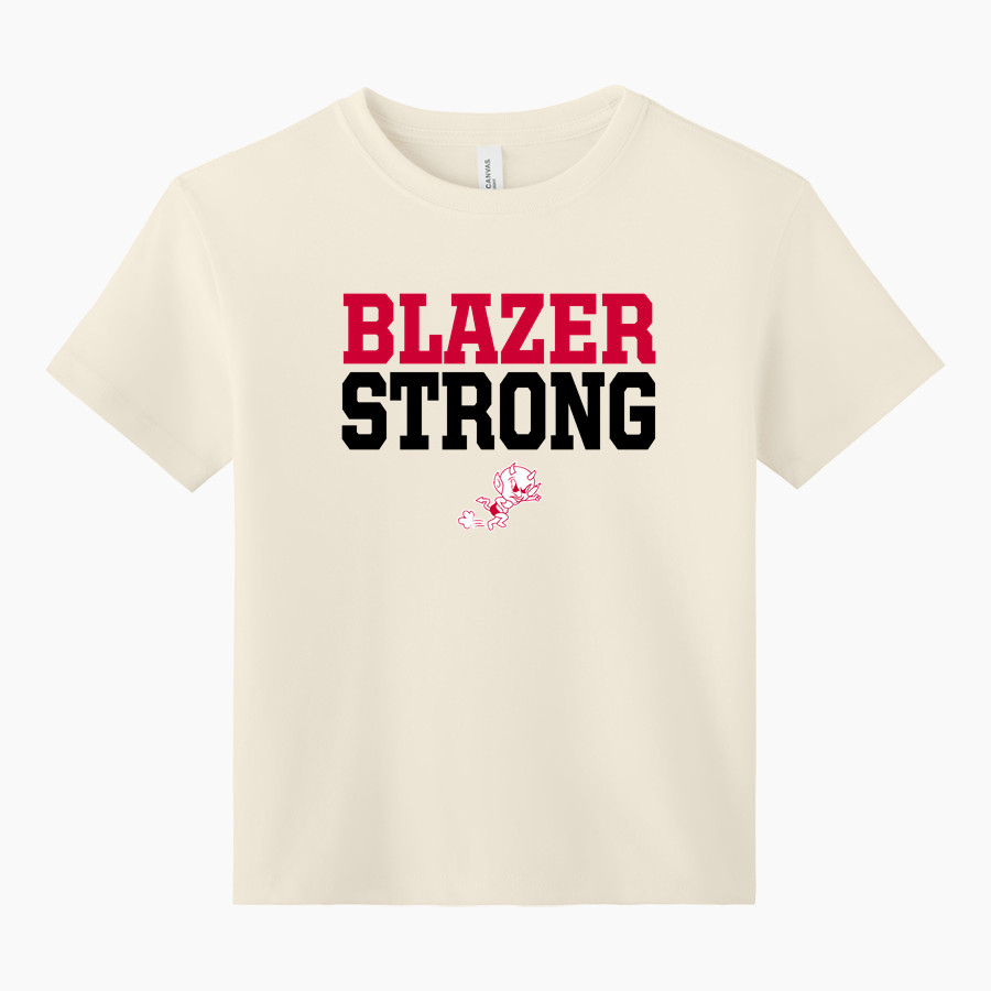 LINDHURST HIGH SCHOOL BLAZERS <span class="pdp-name-mascot">LINDHURST BLAZERS</span> BELLA+CANVAS Youth 6-Ounce Heavyweight Tee