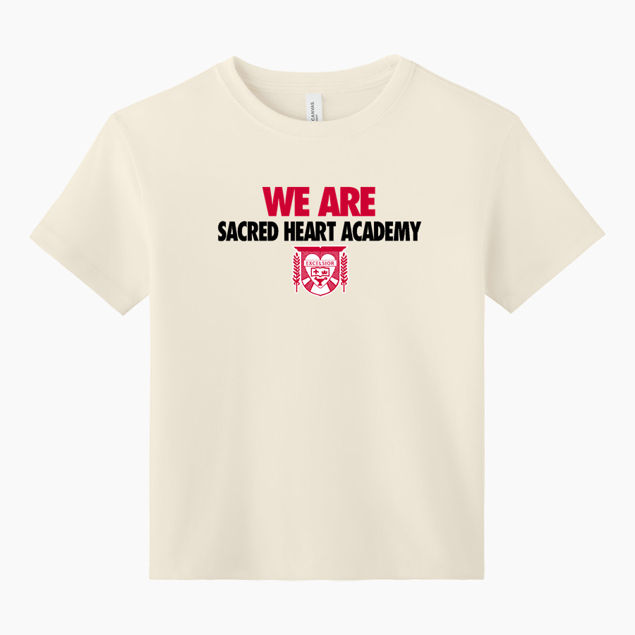 Sacred Heart Academy Sharks <span class="pdp-name-mascot">Sacred Heart Academy Sharks</span> BELLA+CANVAS Youth 6-Ounce Heavyweight Tee