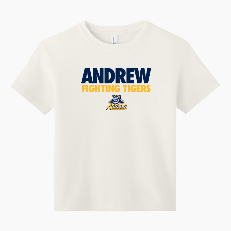 Andrew Tigers BELLA+CANVAS Youth 6-Ounce Heavyweight Tee