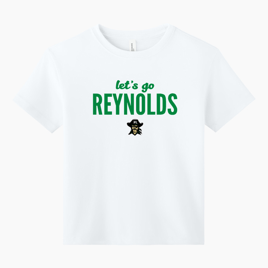 REYNOLDS HIGH SCHOOL RAIDERS <span class="pdp-name-mascot">REYNOLDS RAIDERS</span> BELLA+CANVAS Youth 6-Ounce Heavyweight Tee