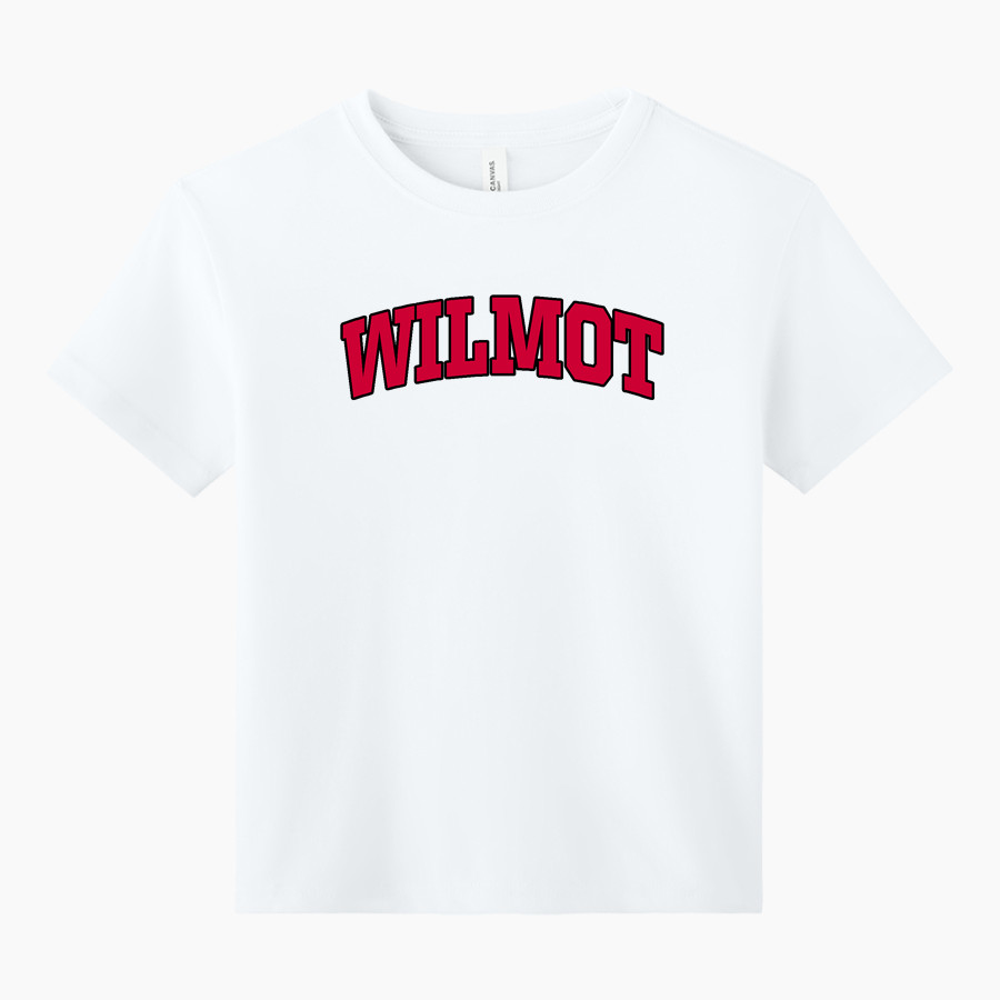 WILMOT UNION HIGH SCHOOL PANTHERS <span class="pdp-name-mascot">WILMOT PANTHERS</span> BELLA+CANVAS Youth 6-Ounce Heavyweight Tee