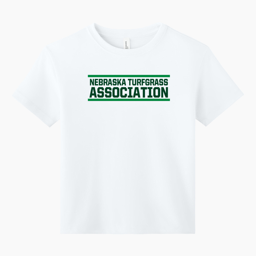 Nebraska Turfgrass Association Association <span class="pdp-name-mascot">Nebraska Turfgrass</span> BELLA+CANVAS Youth 6-Ounce Heavyweight Tee