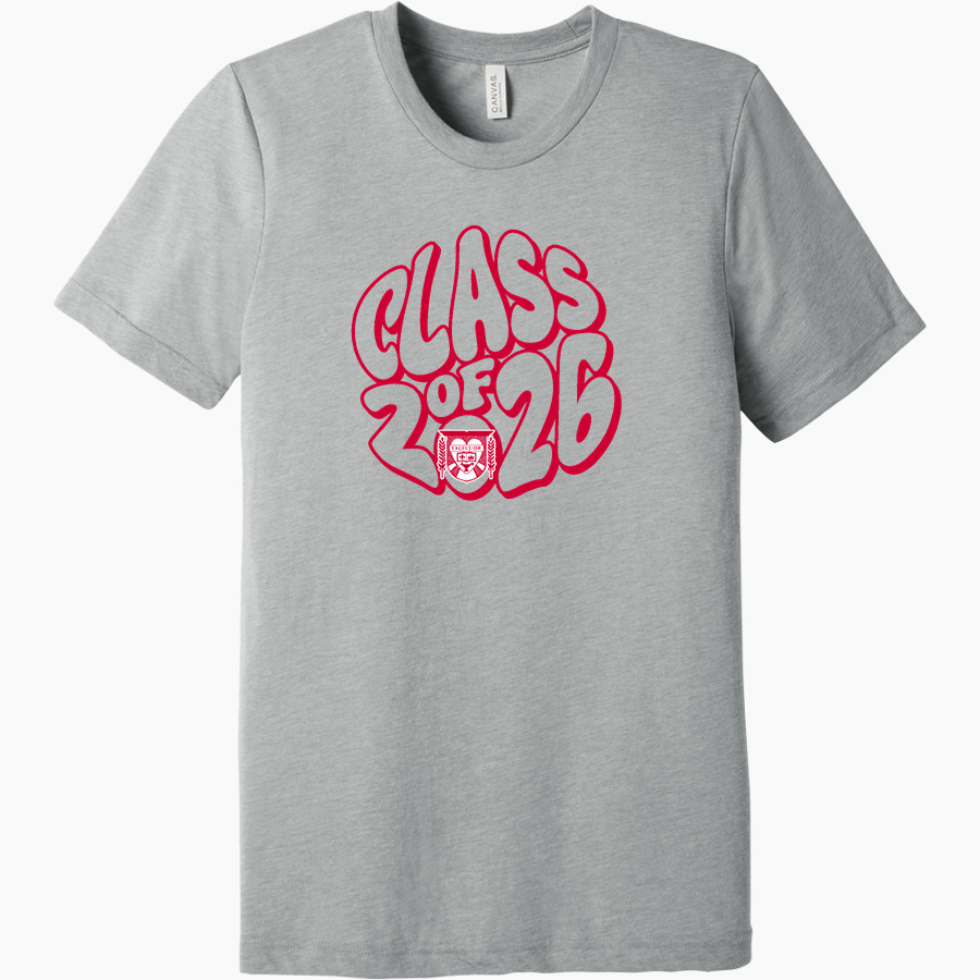 Sacred Heart Academy Sharks <span class="pdp-name-mascot">Sacred Heart Academy Sharks</span> BELLA+CANVAS Unisex Triblend Short Sleeve Tee