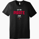 West Carrollton Pirates <span class="pdp-name-mascot">West Carrollton Pirates</span> BELLA+CANVAS Unisex Triblend Short Sleeve Tee Front Thumbnail