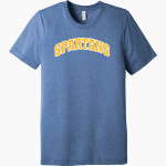 Margate STEM Spartans <span class="pdp-name-mascot">MARGATE STEM MAGNET Spartans</span> BELLA+CANVAS Unisex Triblend Short Sleeve Tee Front Thumbnail