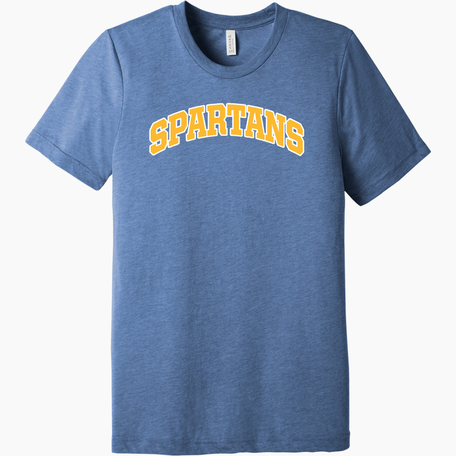 Margate STEM Spartans <span class="pdp-name-mascot">MARGATE STEM MAGNET Spartans</span> BELLA+CANVAS Unisex Triblend Short Sleeve Tee