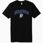 GONZAGA PREP SCHOOL BULLPUPS BELLA+CANVAS Unisex Triblend Short Sleeve Tee Front Thumbnail