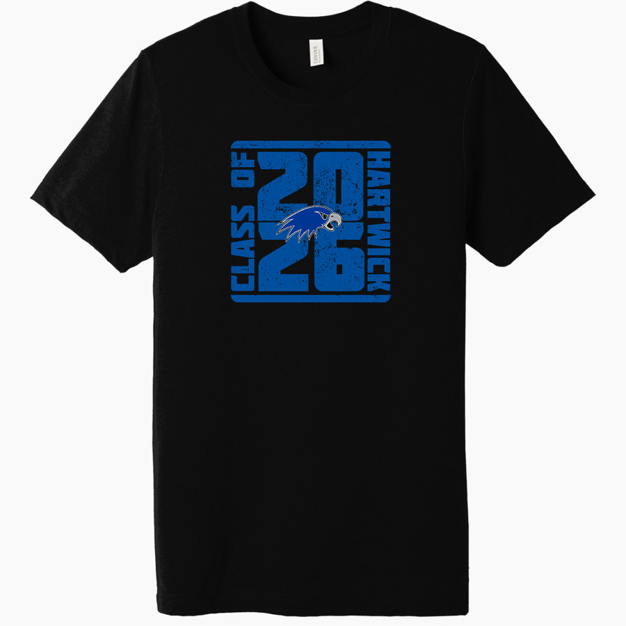 Hartwick Hawks BELLA+CANVAS Unisex Triblend Short Sleeve Tee