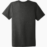 DOVER HIGH SCHOOL LONGHORNS BELLA+CANVAS Unisex Triblend Short Sleeve Tee Back Thumbnail